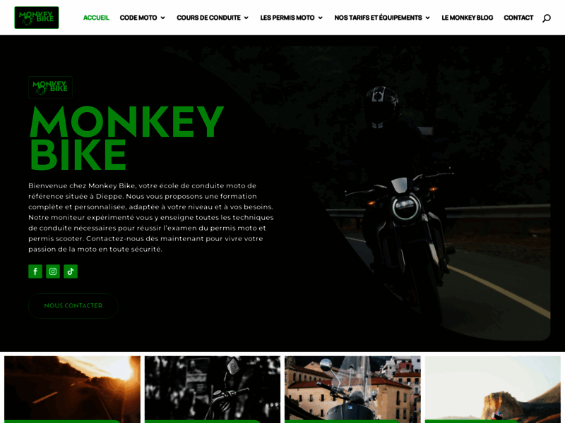 › Voir plus d'informations : Motorcycle School Monkey Bike