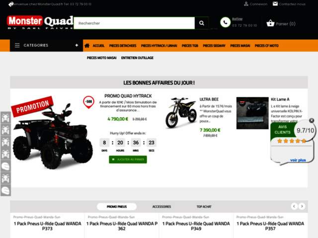 › Voir plus d'informations : MonsterQuad