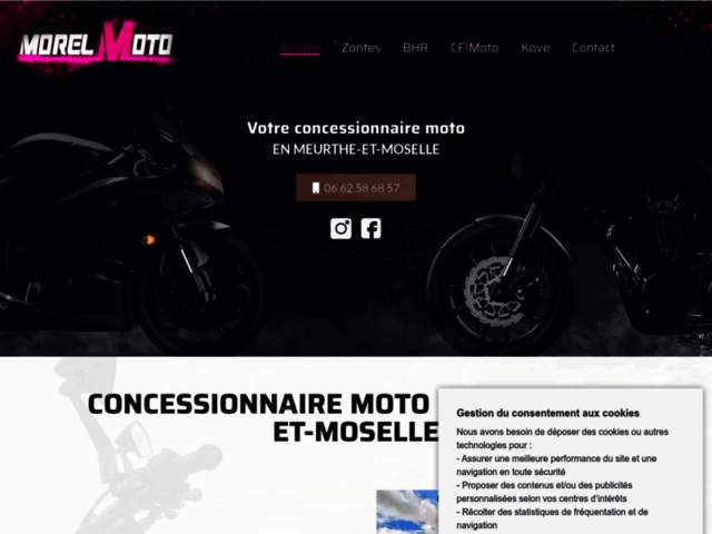 › Voir plus d'informations : Morel Moto