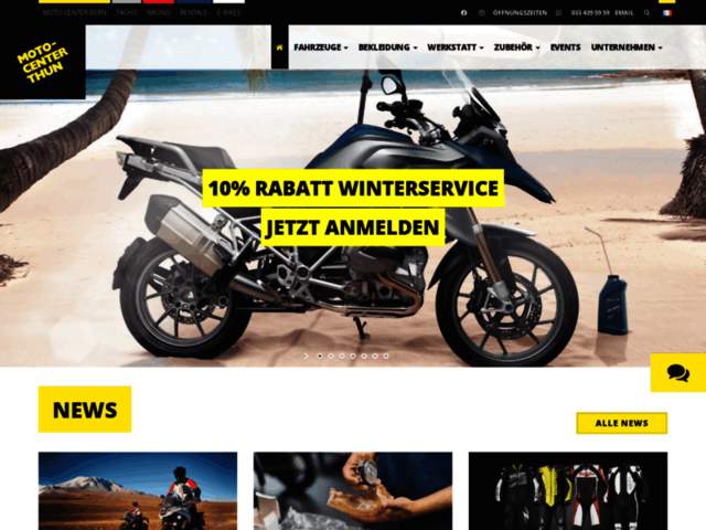 › Voir plus d'informations : Moto-Center Bern