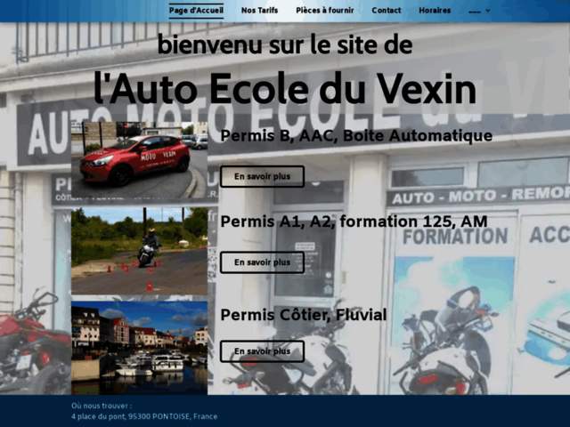 › Voir plus d'informations : Auto-Moto-Bateau Ecole Du Vexin