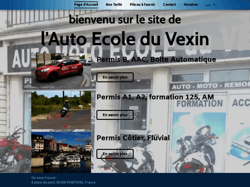 › Voir plus d'informations : Auto-Moto-Bateau Ecole Du Vexin