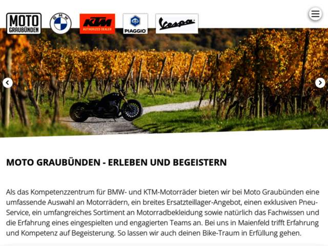 › Voir plus d'informations : Moto Graubünden