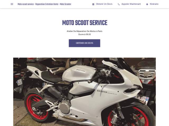 Moto scoot service - Reparation Entretien Vente - Moto Scooter