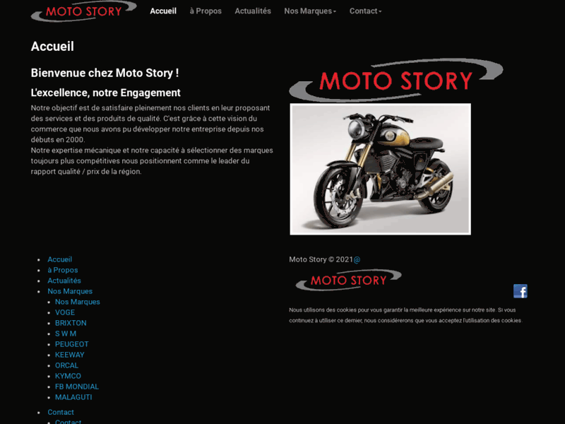 › Voir plus d'informations : Moto Story