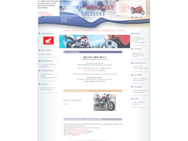 Motos center Wuckelt