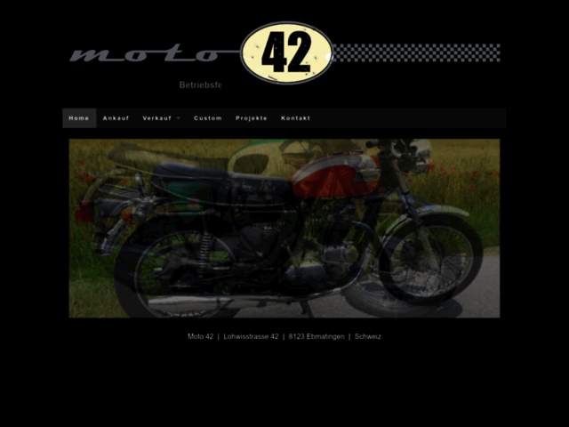 › Voir plus d'informations : Moto 42