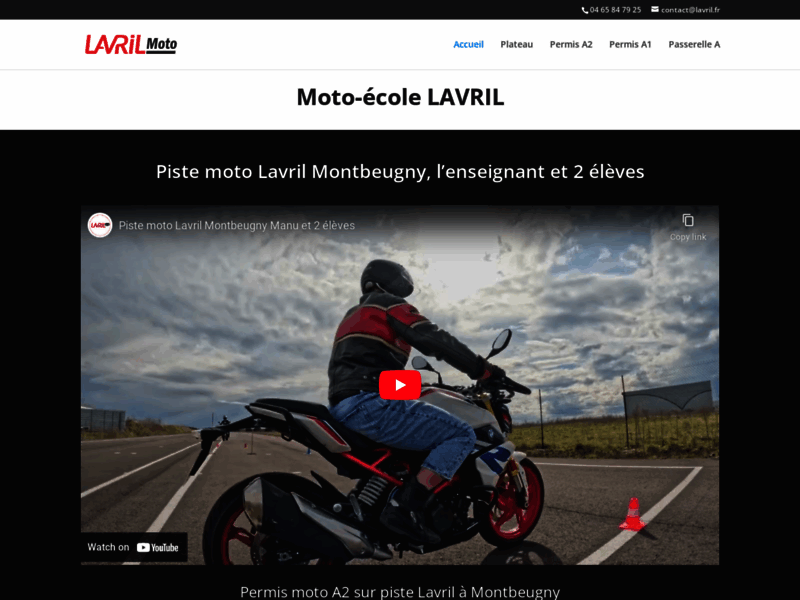 › Voir plus d'informations : Motorcycle School Lavril