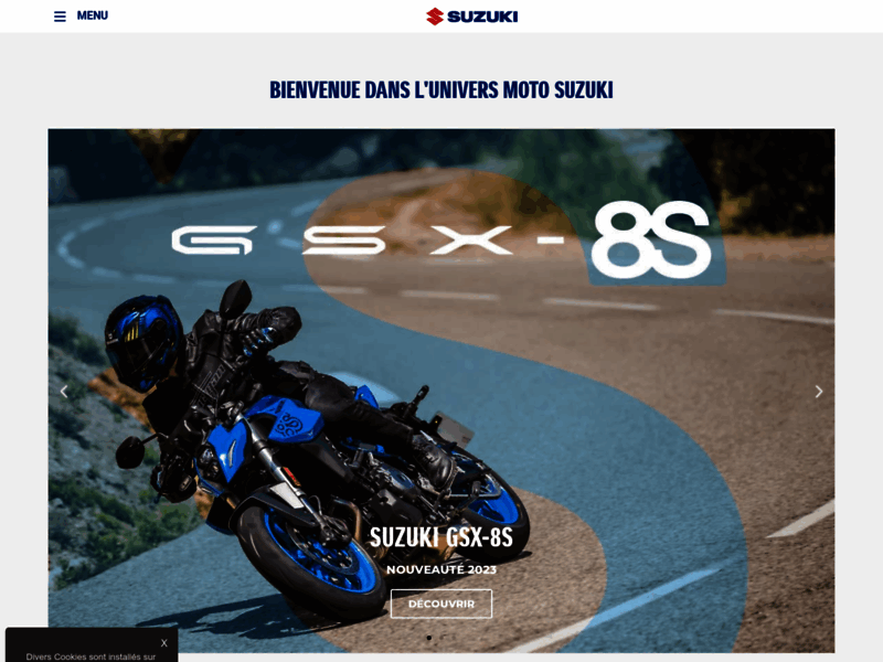 › Voir plus d'informations : Suzuki Moto