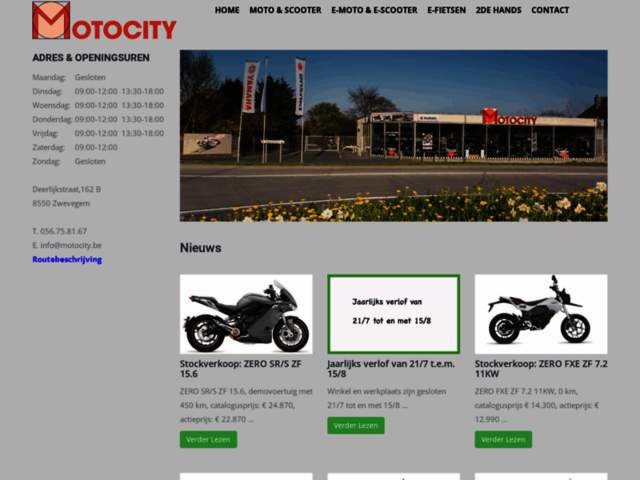 › Voir plus d'informations : Motocity