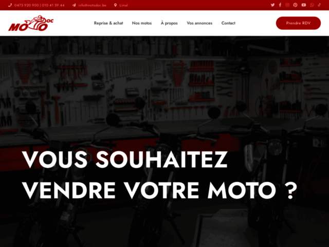 › Voir plus d'informations : Motodoc ( sur rdv )