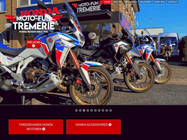 Moto-Fun Tremerie Honda passion @ Kortrijk
