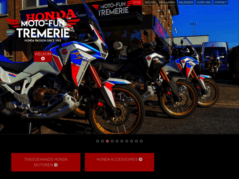 › Voir plus d'informations : Moto-Fun Tremerie Honda passion @ Kortrijk