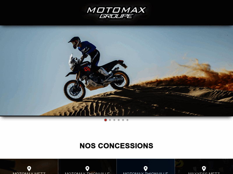 › Voir plus d'informations : MOTOMAX THIONVILLE | SUZUKI - ROYAL ENFIELD - VESPA - PIAGGIO - FANTIC - BETA