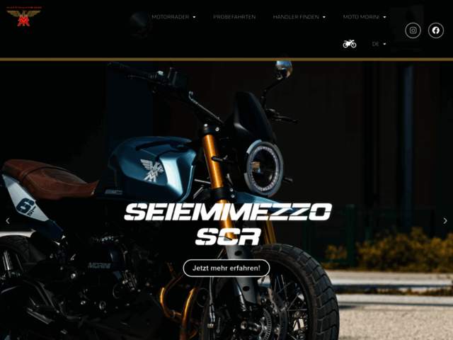 › Voir plus d'informations : Moto Morini Switzerland