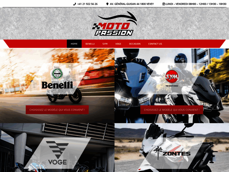 › Voir plus d'informations : Moto Passion S.A.