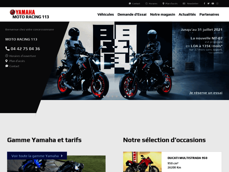 › Voir plus d'informations : Moto Racing 113