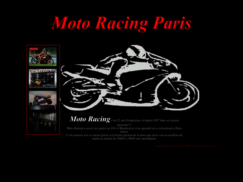 › Voir plus d'informations : Moto Racing