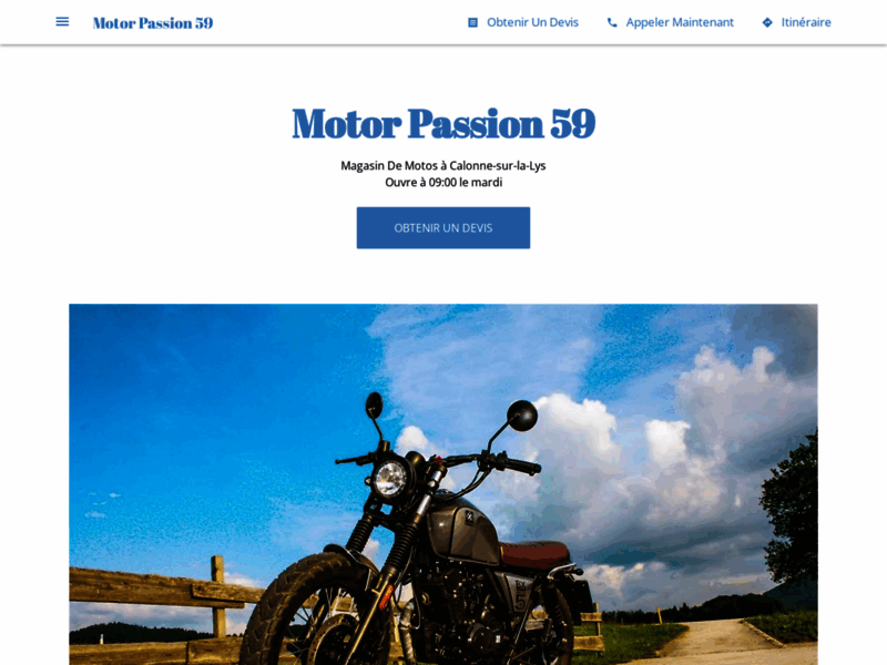 › Voir plus d'informations : Motor Passion 59
