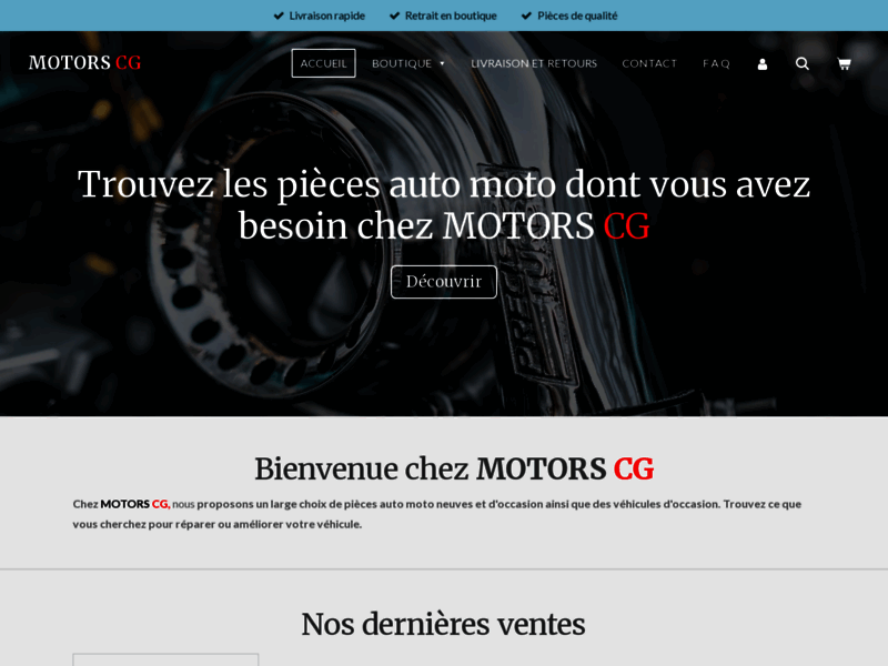 › Voir plus d'informations : Motors Cg