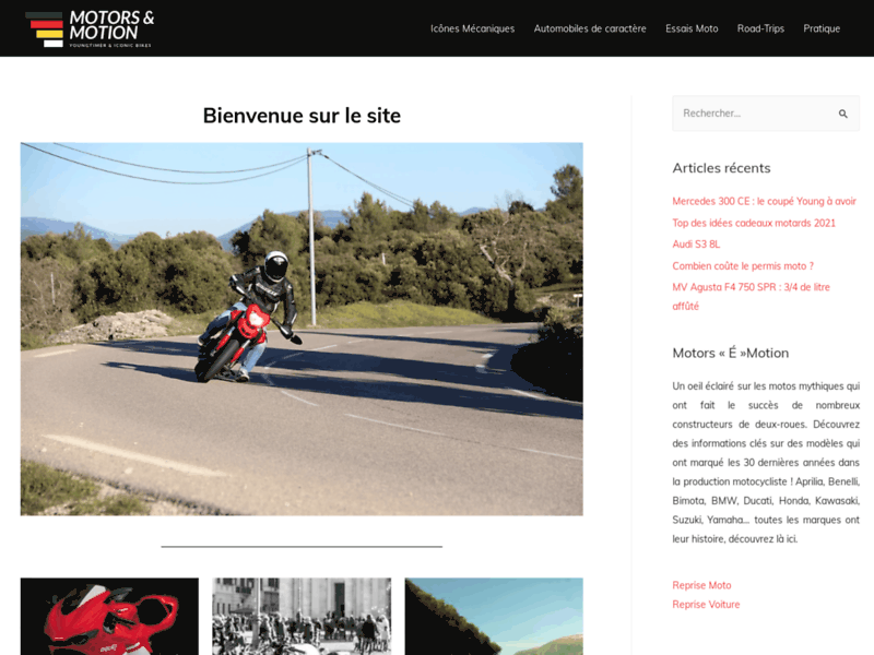 › Voir plus d'informations : Motors & Motion | Le site des passionnés de motos iconiques
