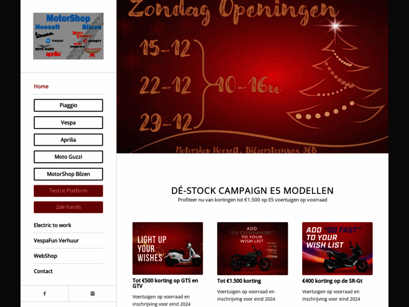 › Voir plus d'informations : Motorshop Bilzen