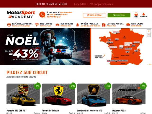 › Voir plus d'informations : Motorsport Academy - Circuit Fontenay Le Comte