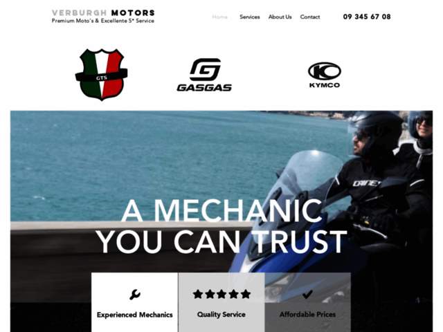 › Voir plus d'informations : Motorsport Verburgh | GTS - Kymco scooters - GASGAS motoren - Honda moto's
