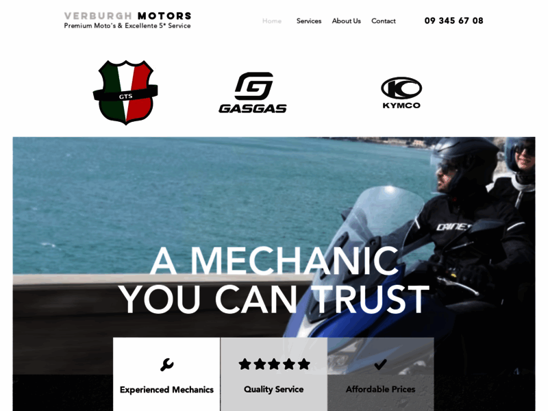 › Voir plus d'informations : Motorsport Verburgh | GTS - Kymco scooters - GASGAS motoren - Honda moto's