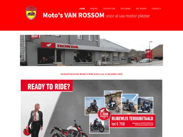 Moto's Van Rossom