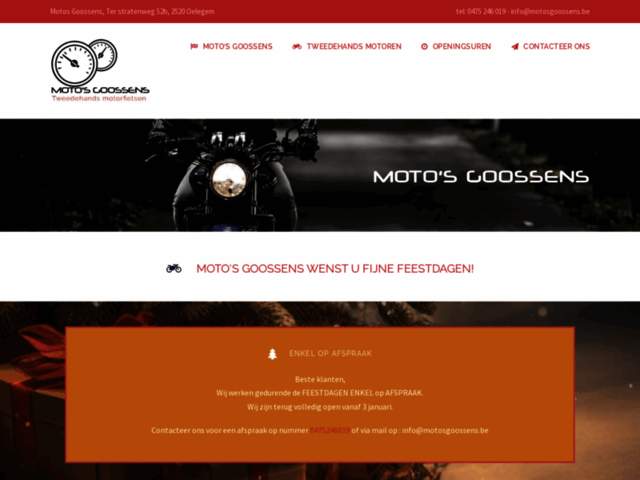 › Voir plus d'informations : Moto's Goossens