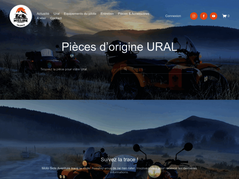 › Voir plus d'informations : Ural Valence, Moto Side Aventure