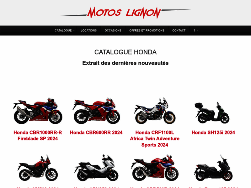 › Voir plus d'informations : Motos Lignon