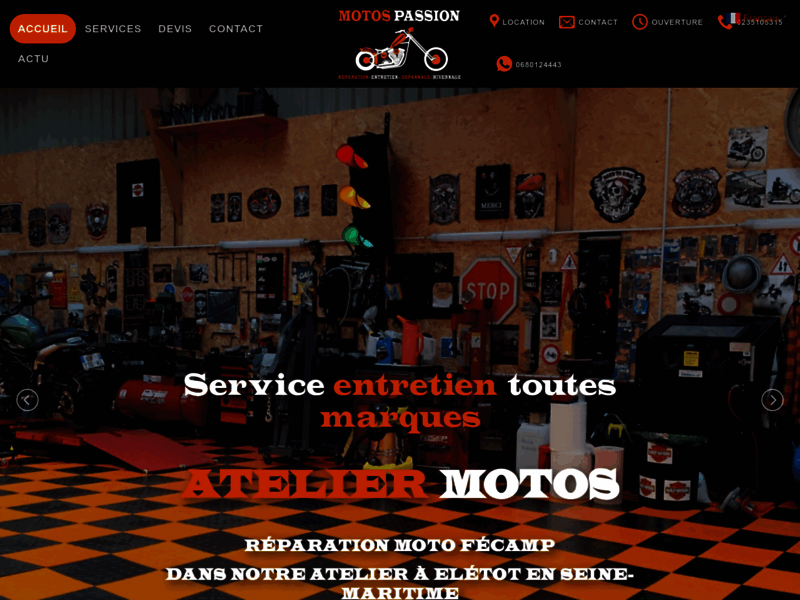 › Voir plus d'informations : Motos Passion