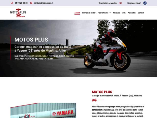 › Voir plus d'informations : Motos Plus