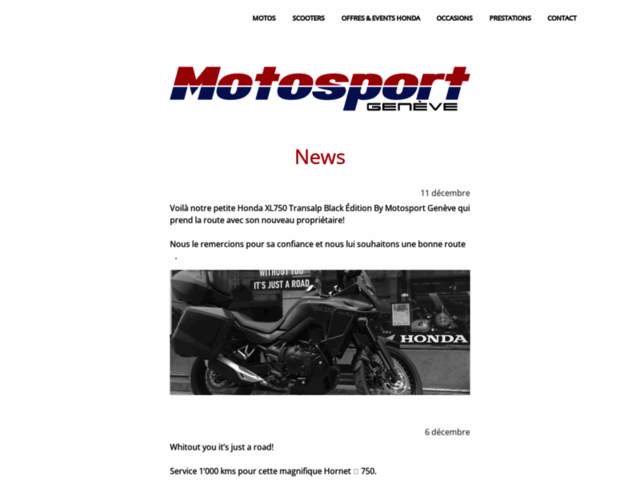 › Voir plus d'informations : Motosport Genève