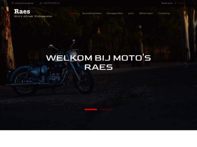 › Voir plus d'informations : Moto's Raes