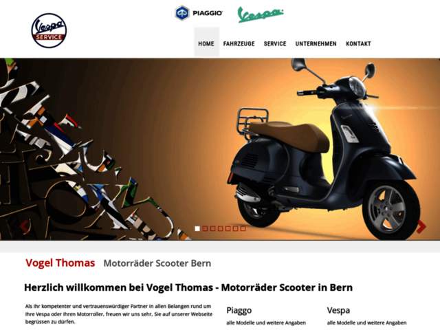 › Voir plus d'informations : Piaggio Center Thomas Vogel