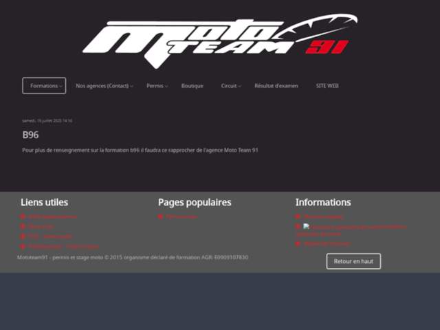 Motorcycle Team 91