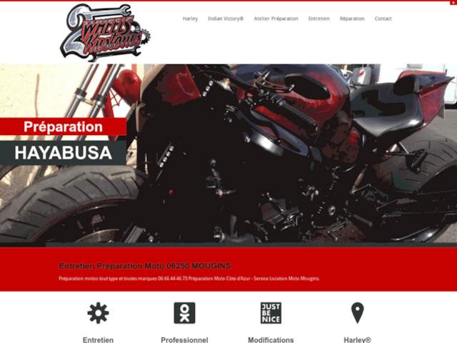 Mougins Entretien Moto 2 Wheels Kustoms