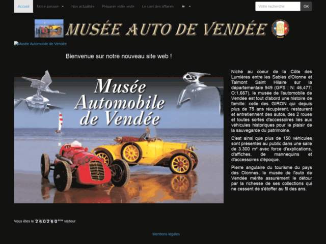 › Voir plus d'informations : Musée auto de vendée