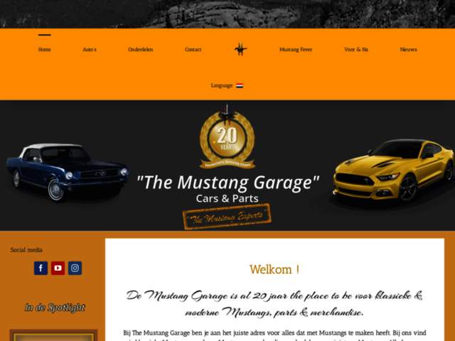 › Voir plus d'informations : The Mustang Garage
