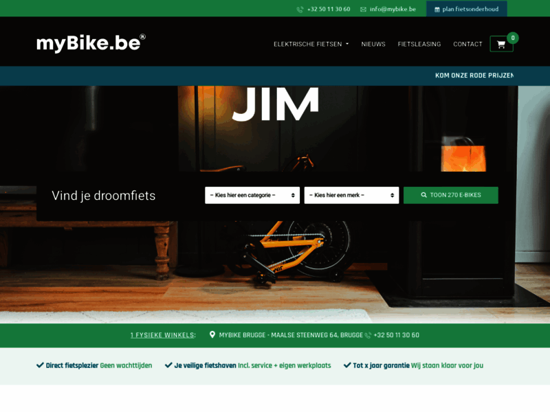 › Voir plus d'informations : myBike.be Brugge