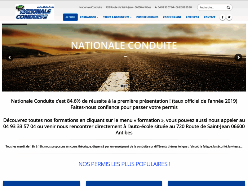 › Voir plus d'informations : Auto-Moto-Ecole Nationale Conduite