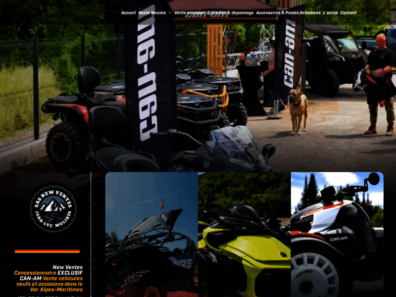 › Voir plus d'informations : Can-am 06 / 83 New Ventes