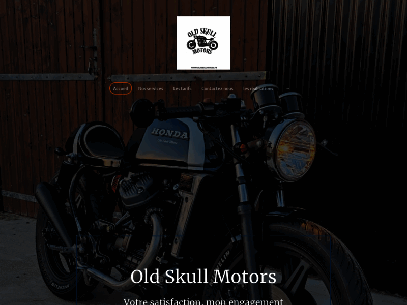 › Voir plus d'informations : Old Skull Motors