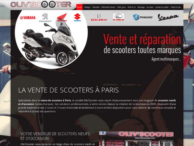 Oliv'scooter Concessionnaire Multimarques Paris / Scooter Électrique YADEA / SILENCE / PEUGEOT