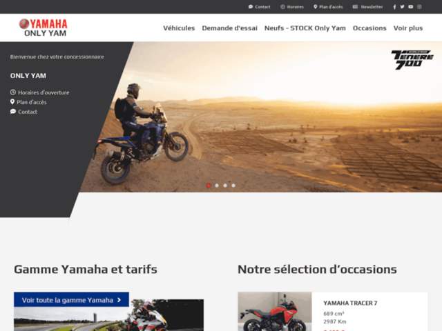 Only Yam Petit Clamart - concessionnaire Yamaha - motos, scooters & e-bike