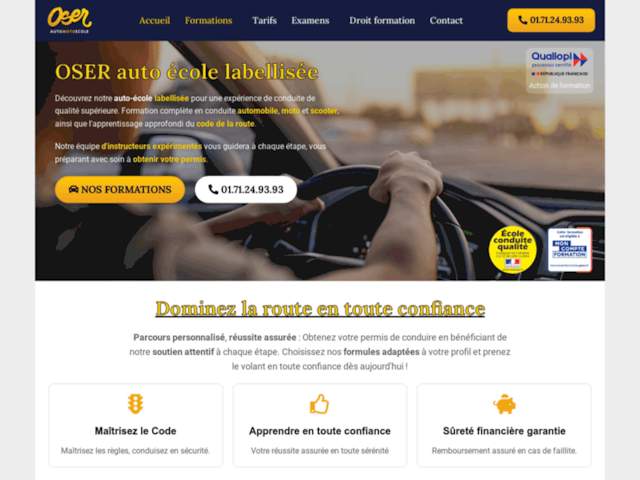 Oser 2 Auto Moto Ecole