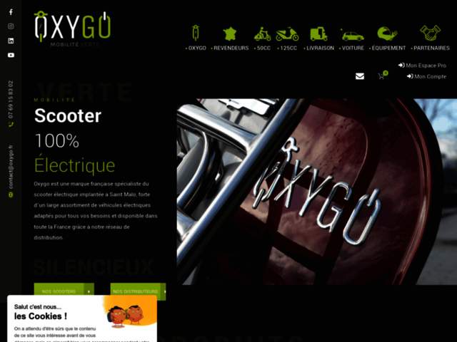 OxyGo - Les scooters électriques bretons